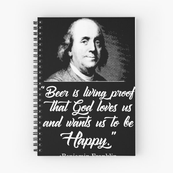Item preview, Beer Proves God Loves Us - Ben Franklin - Funny Beer Shirt designed and sold by Cristaobson.