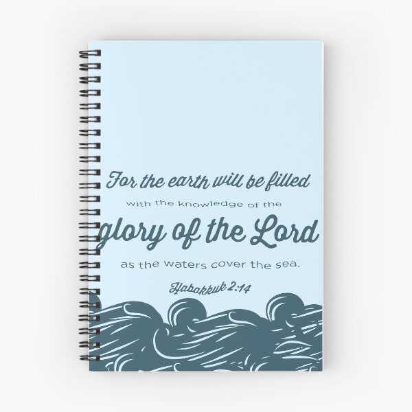Item preview, Glory Like The Waters Cover The Sea Habakkuk 2 14 Sea Waves designed and sold by teenugs.
