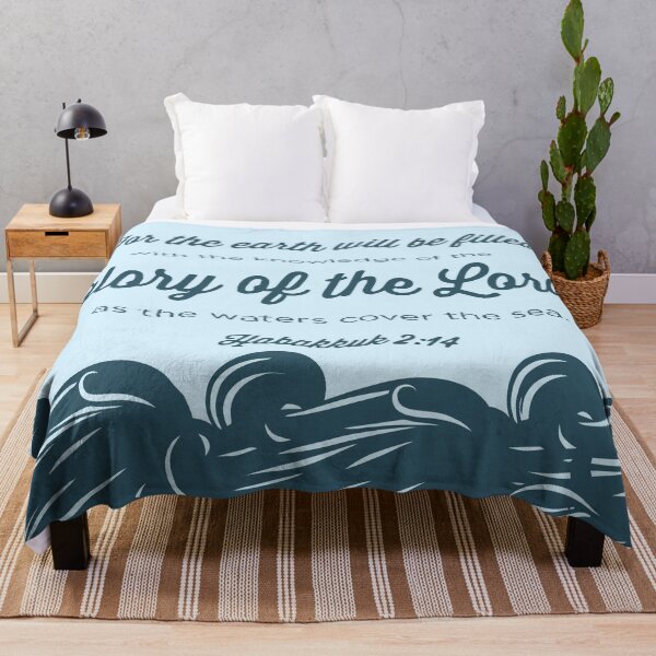 Item preview, Glory Like The Waters Cover The Sea Habakkuk 2 14 Sea Waves designed and sold by teenugs.