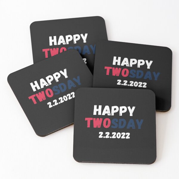Artikelvorschau, Kopie von Happy Twosday 22. Februar 2022 entworfen und verkauft von dzairshirts.