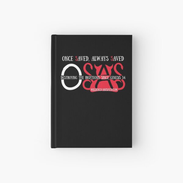 OSAS Since Genesis 3:4 - Christian Hardcover Journal