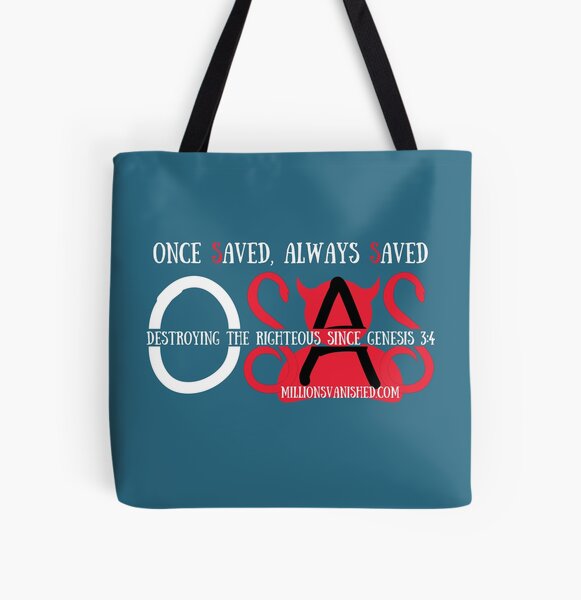 OSAS Since Genesis 3:4 - Christian All Over Print Tote Bag