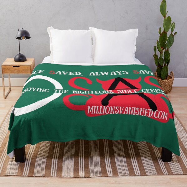 OSAS Since Genesis 3:4 - Christian Throw Blanket