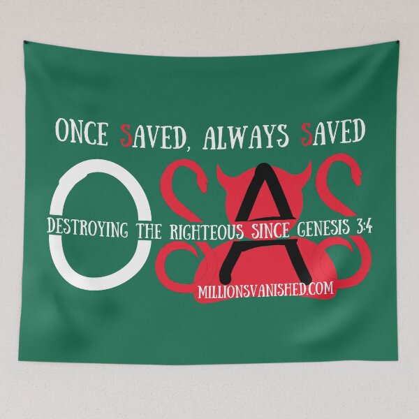 Item preview, OSAS Since Genesis 3:4 - Christian  designed and sold by 1thes416.