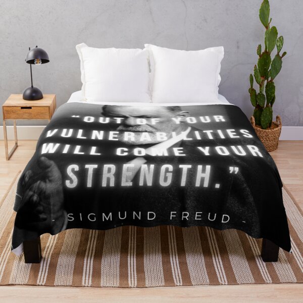 Item preview, Out of your vulnerabilities will come your strength | Sigmund Freud | Psychology | Motivation designed and sold by iwaya-bazaar.