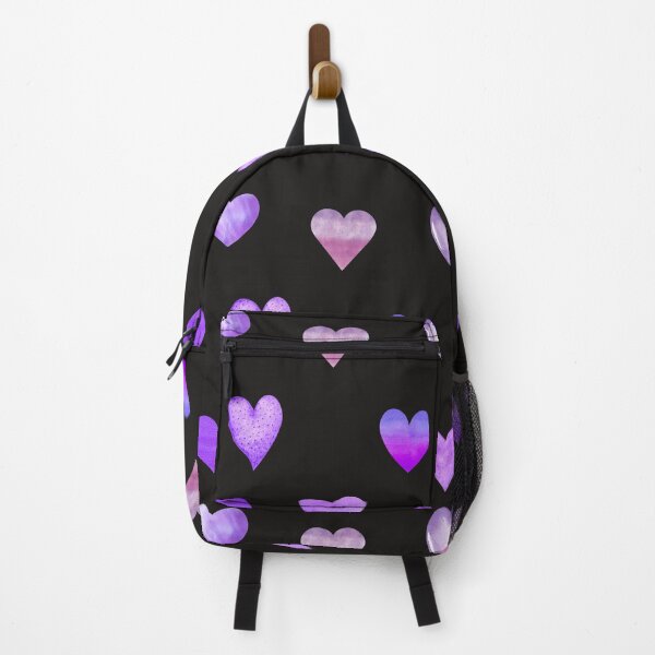 Item preview, Watercolor Purple Hearts designed and sold by silviaol.
