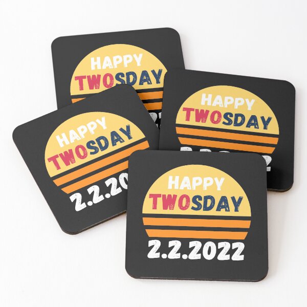 Item preview, happy twosday February 22 2022 designed and sold by dzairshirts.