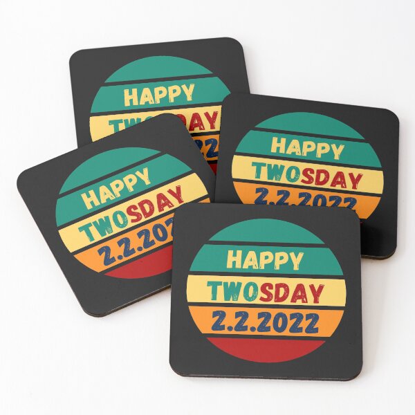 Item preview, happy twosday February 22 2022 designed and sold by dzairshirts.