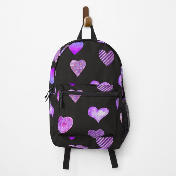 Item preview,  Watercolor Shades of Purple Hearts designed and sold by silviaol.