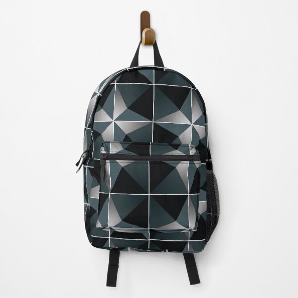 Item preview, Geometric star pattern in teal and black designed and sold by Creative Kelly.