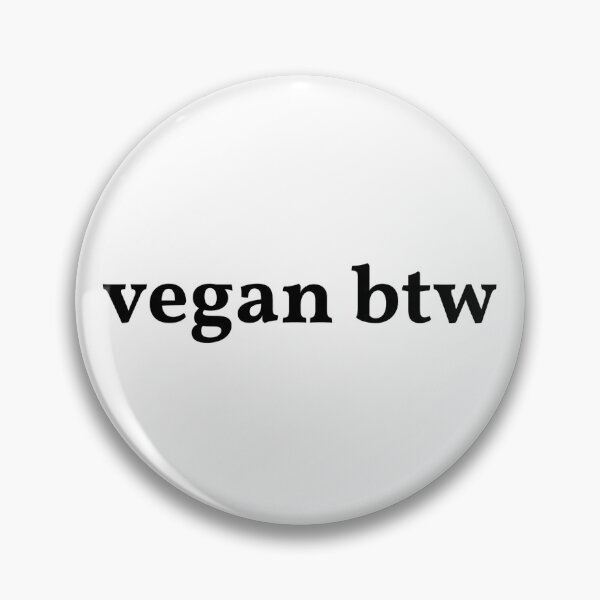 Item preview, vegan btw designed and sold by TheMiddleWest.