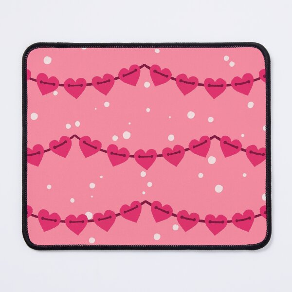 Item preview, Heart garland- pink designed and sold by zhSurfaceDesign.