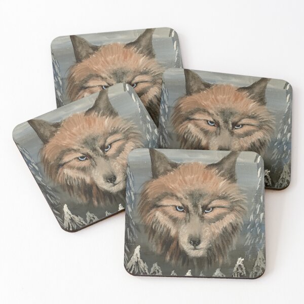 Item preview, Wolf in Snowy forest designed and sold by Lela70.