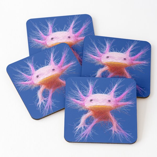 Item preview,  Axolotl rare, unique, different - Furry Axolotl designed and sold by H Jonas.