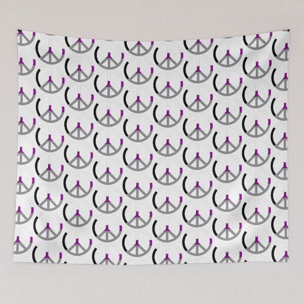 Item preview, Peace and Demisexual Pride #2 designed and sold by NovotnyDesigns.