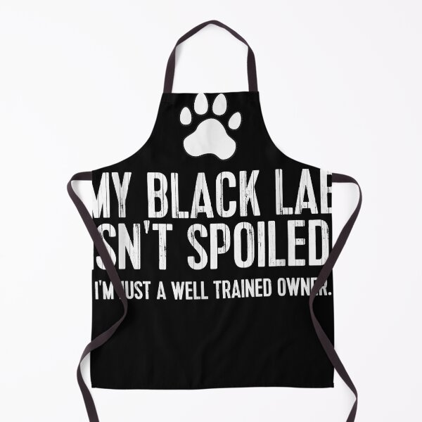 Item preview, Funny Black Labrador Gift My Lab Isnt Spoiled T-Shirt designed and sold by MelissaKinswa37.