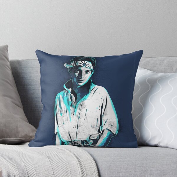 Ralph Macchio - Karate Kid Throw Pillow