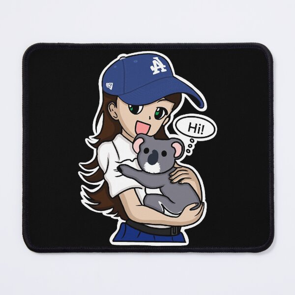 Item preview, Alycia Debnam-Carey and the koala Classic designed and sold by DoshiaLozano.