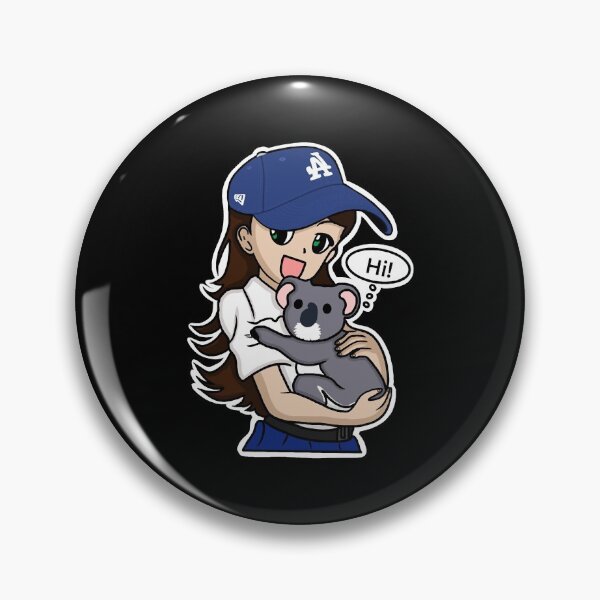Item preview, Alycia Debnam-Carey and the koala Classic designed and sold by DoshiaLozano.
