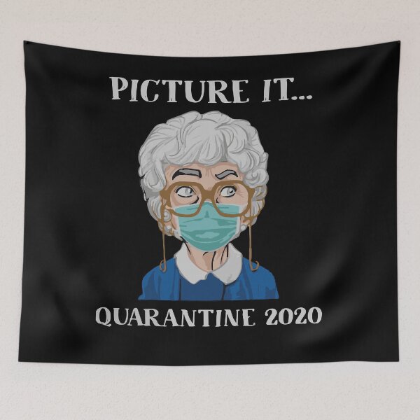 Item preview, Pictures It Tee Quarantines 2020s designed and sold by RonNeil29.