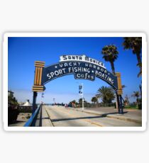 Route 66 - Santa Monica Pier Sticker