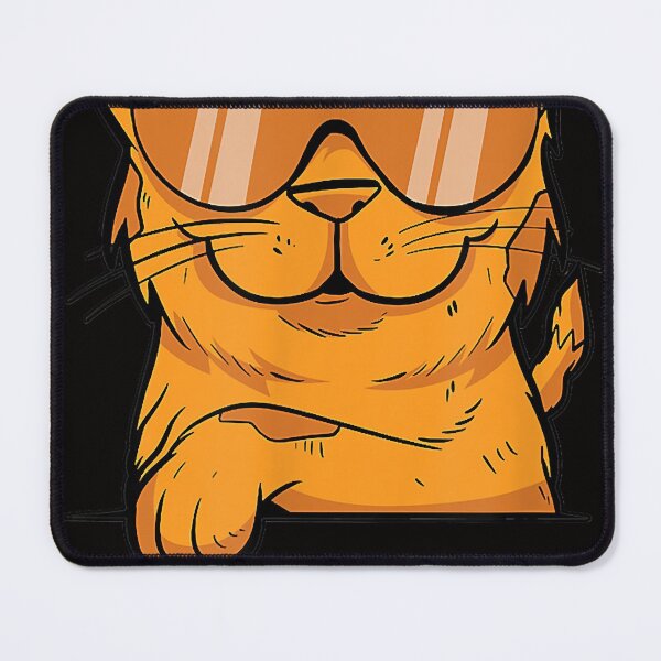 Item preview, Cat Nerd Tabby Cat Orange Pet Kitty Owner designed and sold by pikevrjole.