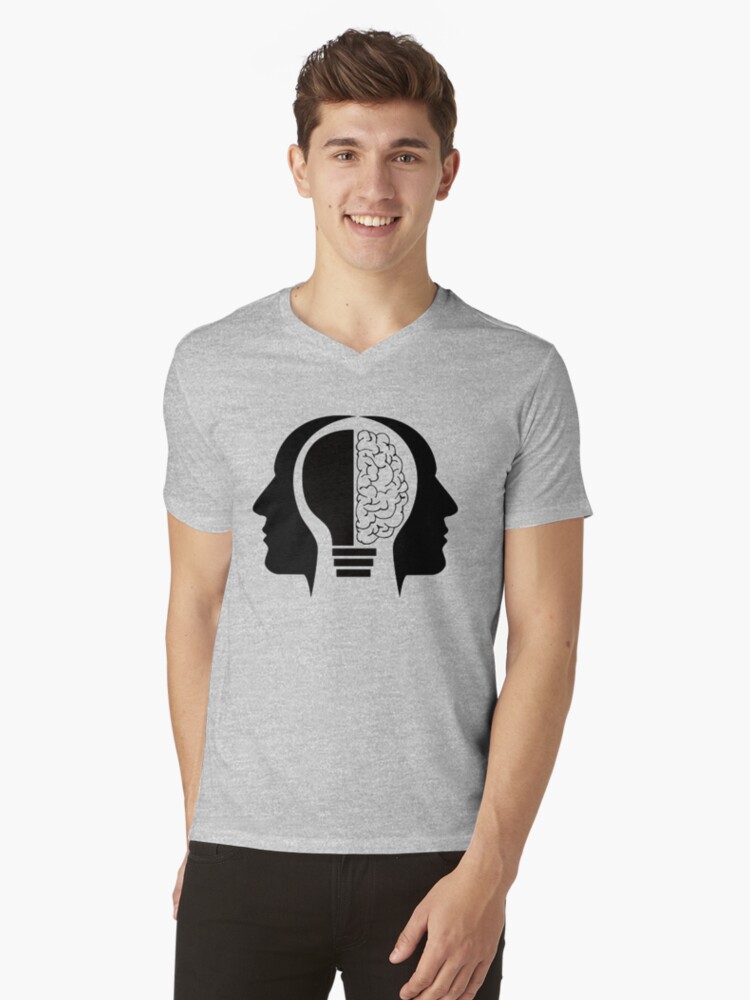 Thumbnail 1 of 3, V-Neck T-Shirt, Apophenia designed and sold by Apophenic.