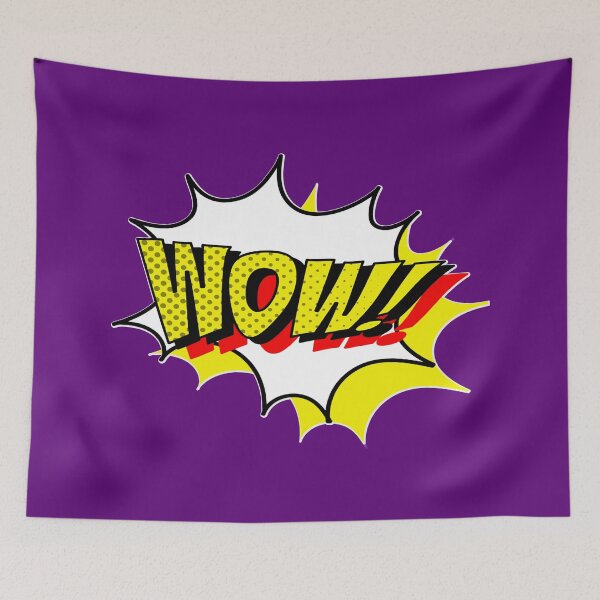Item preview, WOW! I am a comics fan designed and sold by AEROSPACE-IND.
