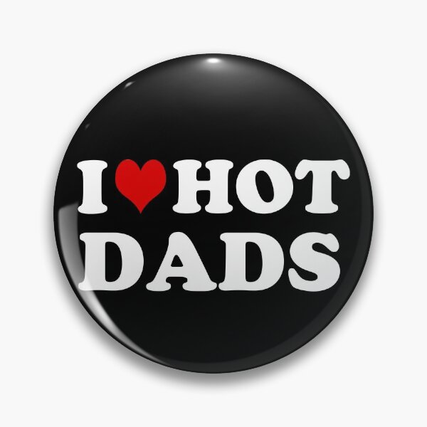 Artikelvorschau, I Heart Hot Dads entworfen und verkauft von Texterns.