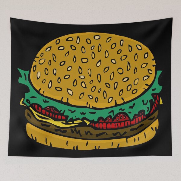 Item preview, Cheeseburger #5 designed and sold by Rockett Graphics.