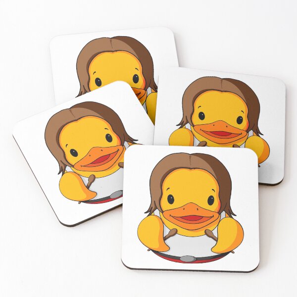 Item preview, Rock Band Drummer Rubber Duck designed and sold by Alisha Ober Designs.