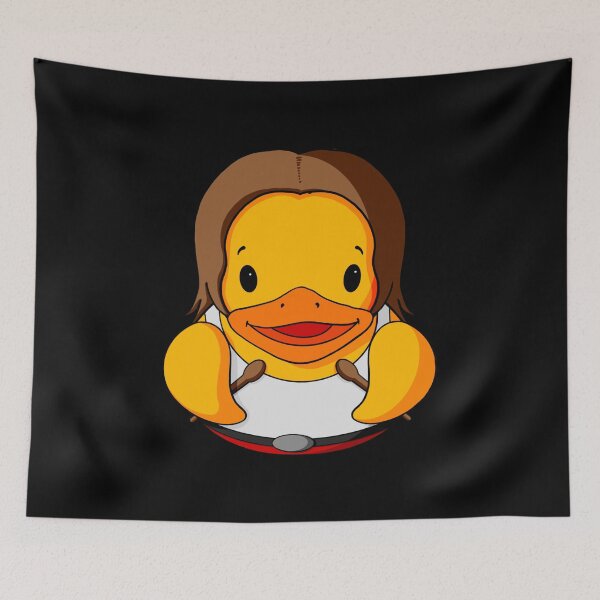 Item preview, Rock Band Drummer Rubber Duck designed and sold by Alisha Ober Designs.