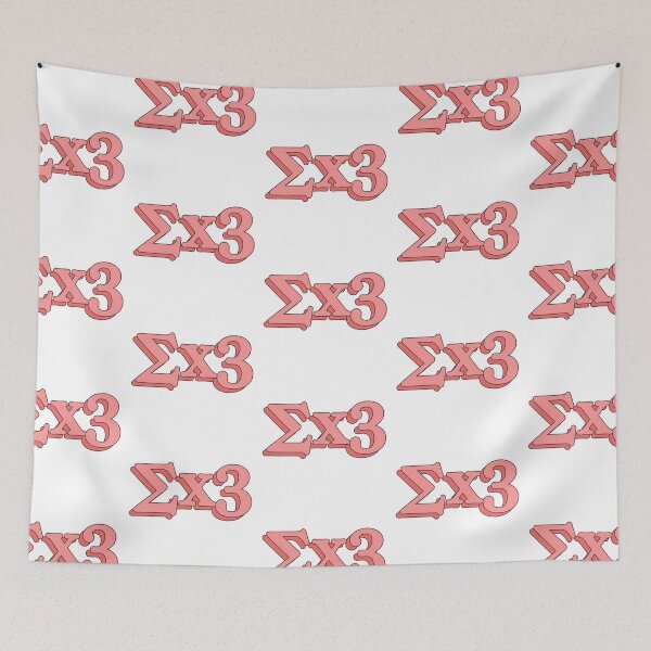 Item preview, Tri Sigma Pastel designed and sold by Hebrew Stickers.