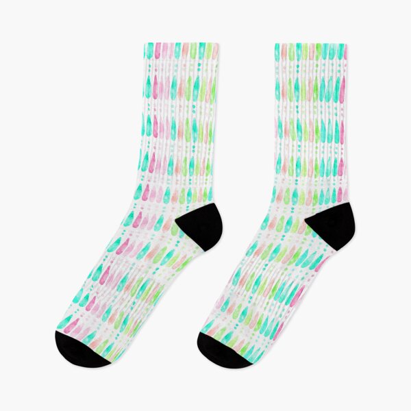 Item preview, Teardrops Stripes in Pastels by MarcyBrennanArt designed and sold by MarcyBrennanArt.