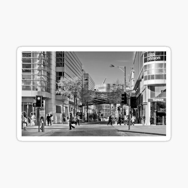 Modern Manchester Sticker