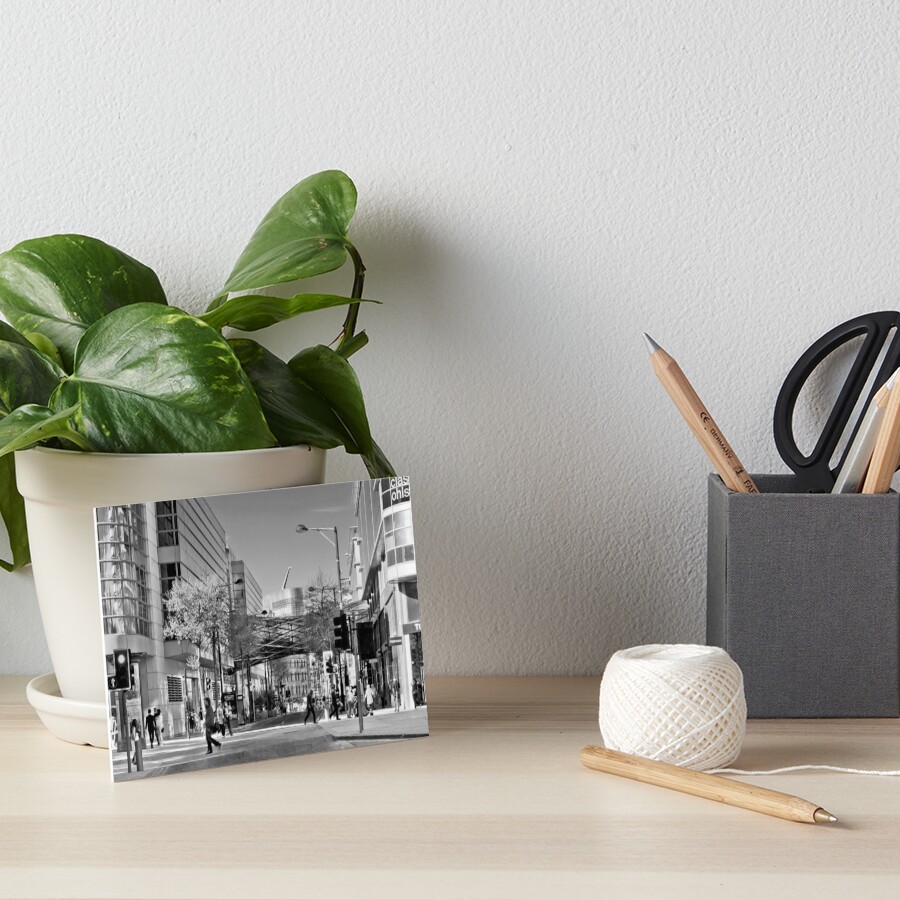 Modern Manchester Art Board Print