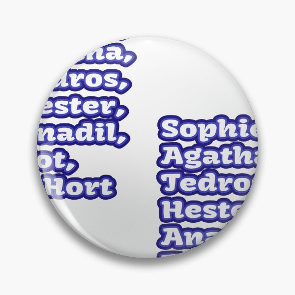 Item preview, The School For Good and Evil character names  designed and sold by shaynaaaa.