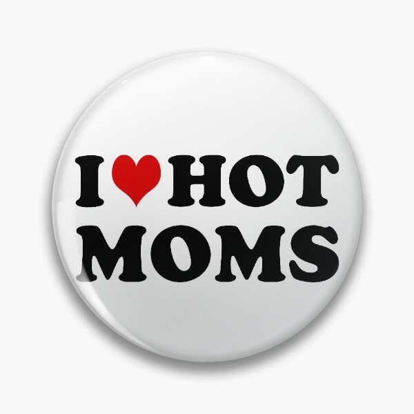 Artikelvorschau, Kopie von I Heart Hot Moms entworfen und verkauft von Texterns.