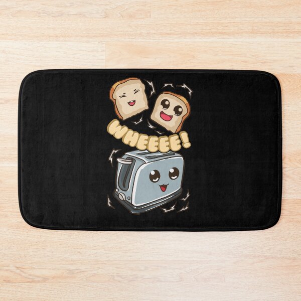 Item preview, Cute Toast Bread Popping out of Toaster designed and sold by wrestletoys.