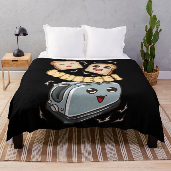 Item preview, Cute Toast Bread Popping out of Toaster designed and sold by wrestletoys.