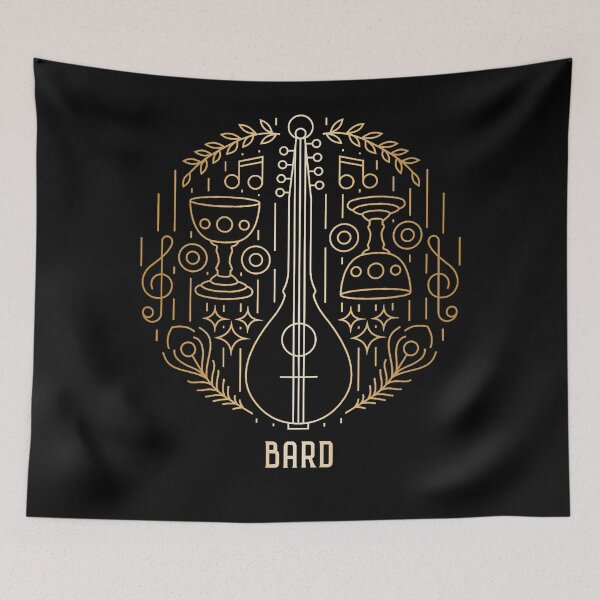Item preview, Bard - Gold Classic designed and sold by DoshiaLozano.