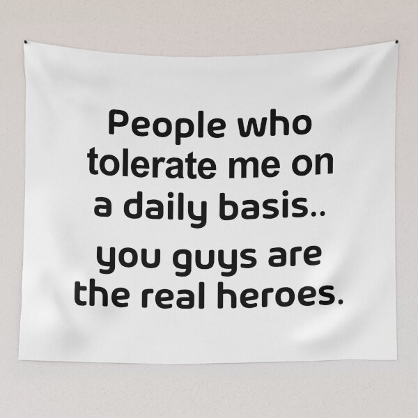 Item preview, People Who Tolerate Me On A Daily Basis  designed and sold by allysmar.