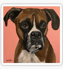 Boxer Art Sticker