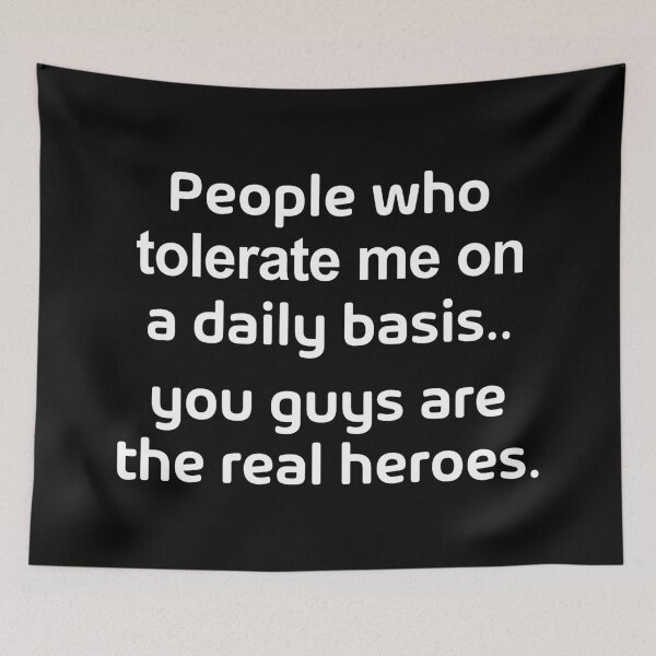 Item preview, People Who Tolerate Me On A Daily Basis  designed and sold by allysmar.