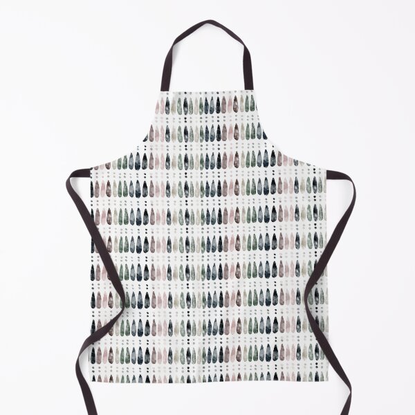 Item preview, Teardrops Stripes in Light Neutrals by MarcyBrennanArt designed and sold by MarcyBrennanArt.