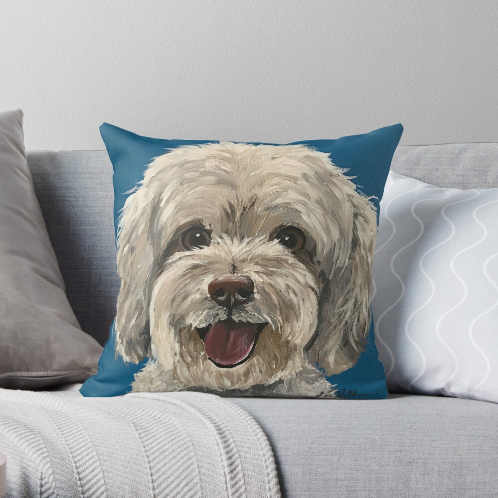 maltipoo pillow