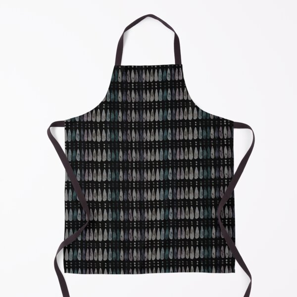 Item preview, Teardrops Stripes in Dark Neutrals by MarcyBrennanArt designed and sold by MarcyBrennanArt.