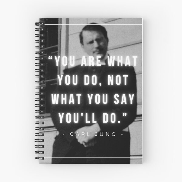 Item preview, You are what you do, not what you say you'll do | Carl Jung | Psychology | Motivation designed and sold by iwaya-bazaar.