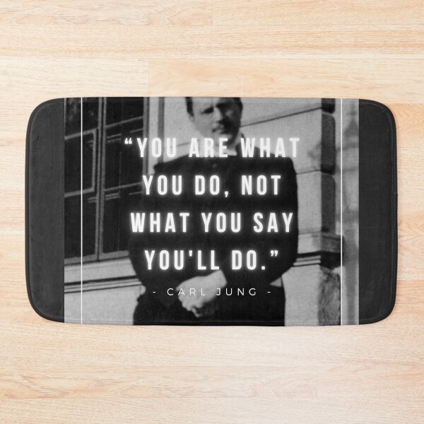 Item preview, You are what you do, not what you say you'll do | Carl Jung | Psychology | Motivation designed and sold by iwaya-bazaar.