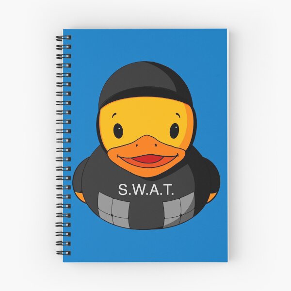 Item preview, Swat Police Rubber Duck designed and sold by Alisha Ober Designs.